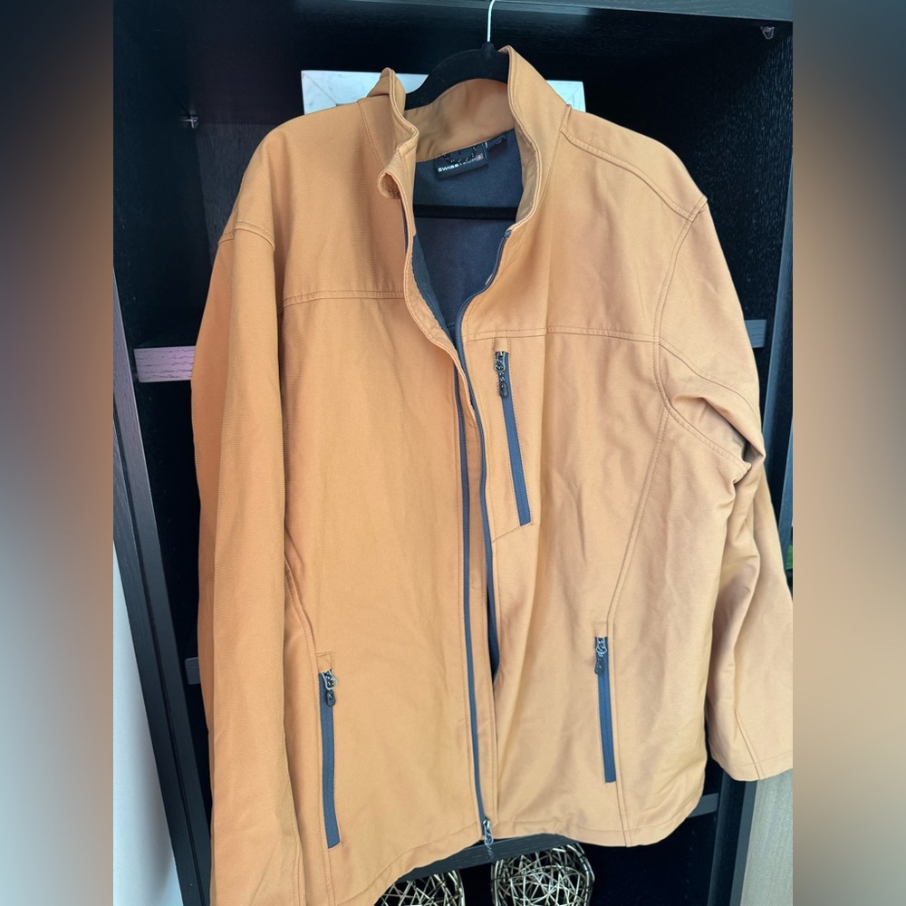 Men’s Swiss Tech Camel Jacket 2XL